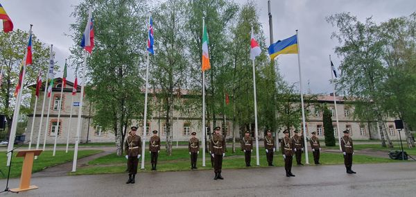 В Обʼєднаному центрі передових технологій з кібероборони НАТО підняли синьо-жовтий прапор: привітали Україну як нового учасника