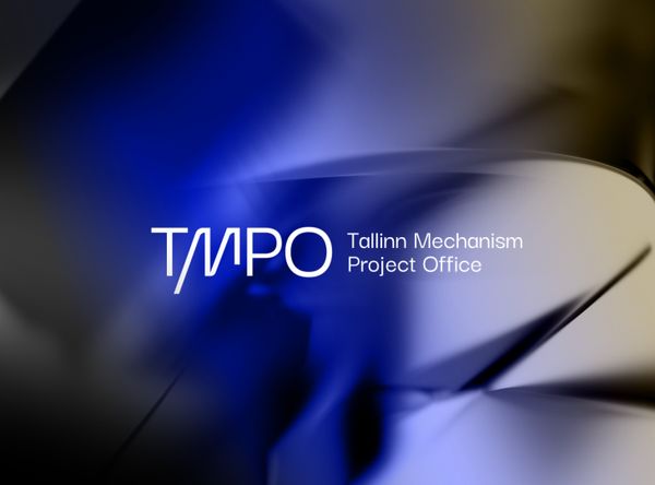 Надпис "TMPO, Tallinn Mechanism Project Office"